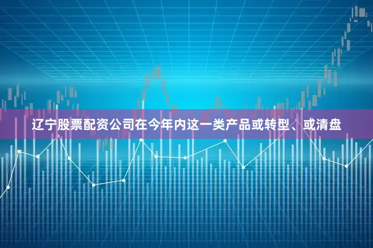 辽宁股票配资公司在今年内这一类产品或转型、或清盘